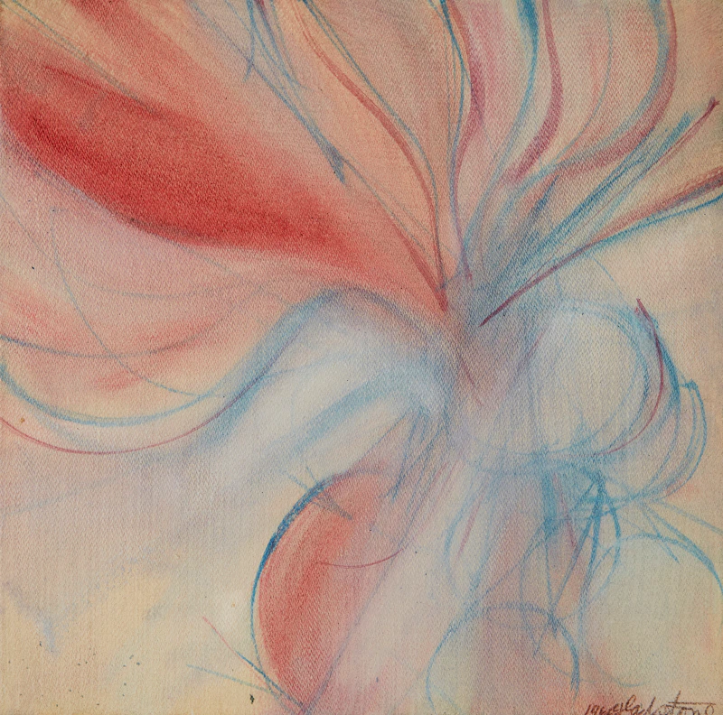 Gerald Gladstone, Untitled, oil on canvas, 1966 - view 2