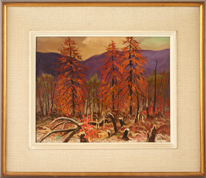 Joachim George Gauthier, Tamaracks and Early Snowfall