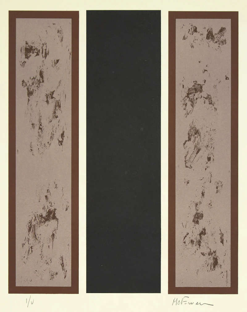 Jean Albert McEwen, Homage aux Poètes, lithograph, 1965 - view 1
