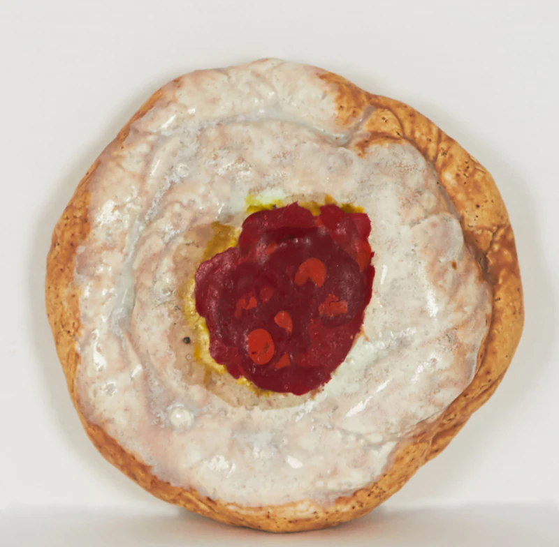 David James Gilhooly, 2 Danish, two ceramic sculptures, 1974 - view 4