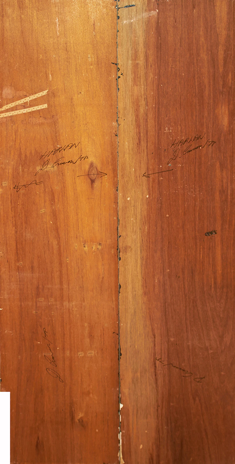 David Craven, Harlan, mixed media on two wood panels, 1978 - view 2