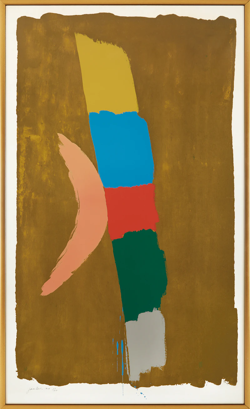 Jack Hamilton Bush, Lincoln Centre, colour screenprint, 1974 - view 2