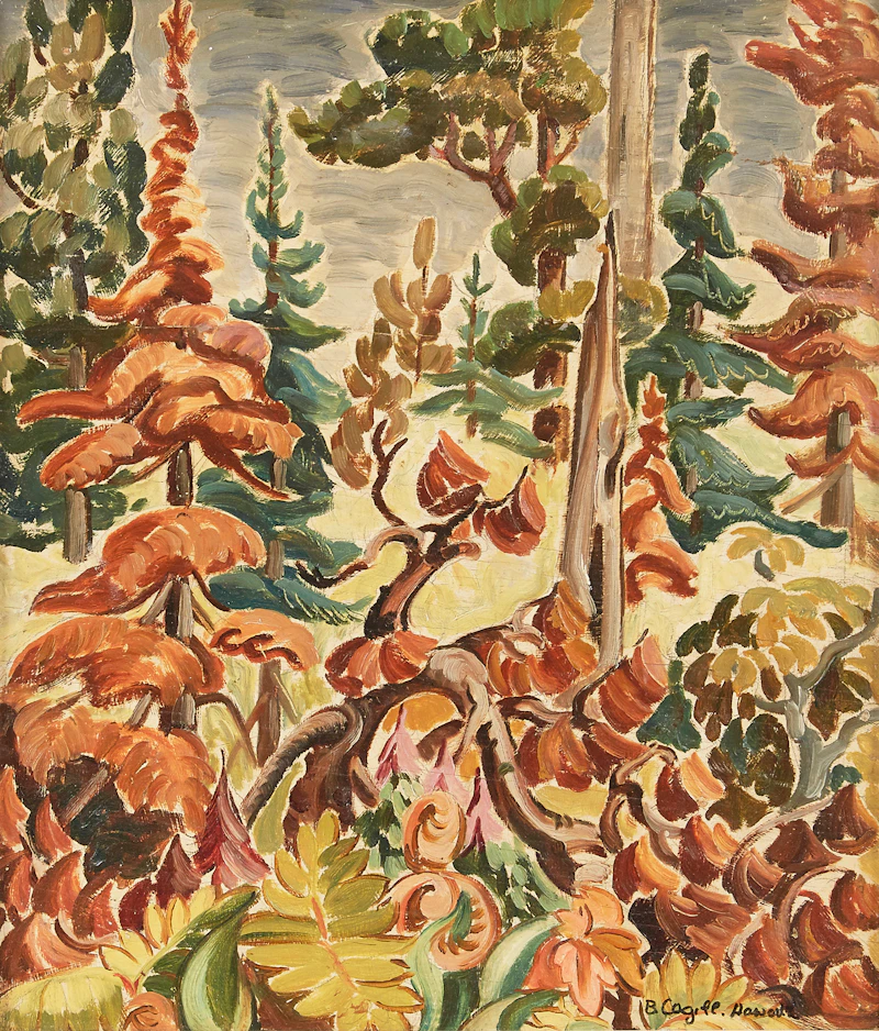 Bobs Cogill Haworth, Pine Trees - Whitefish Falls, Ont.