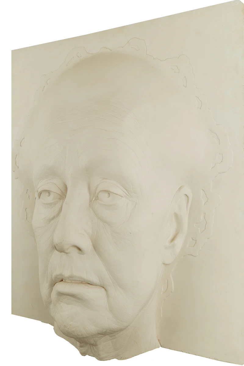 Evan Penny, L. Faux , plaster sculpture, circa 2000 - view 4