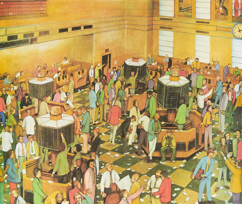 William Kurelek, Toronto Stock Exchange