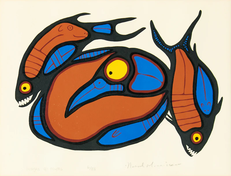 Norval Morrisseau, Images of Myths