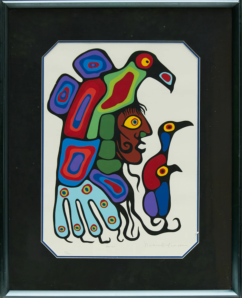 Norval Morrisseau, Inner Self, silkscreen - view 2