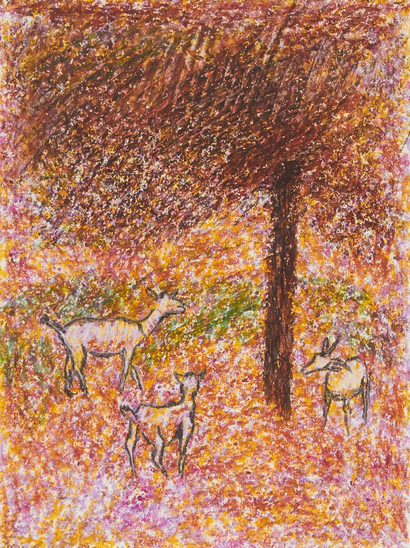 Richard Stipl, Deer in the Woods