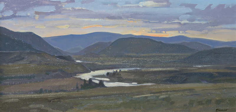 Peter Maxwell Ewart, End of Day, Thompson River Valley