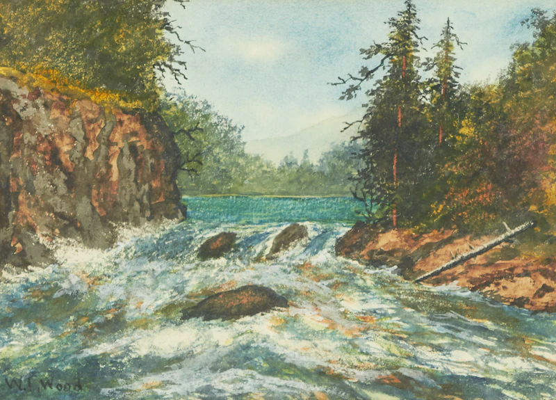 Rushing Water by W.T. Wood