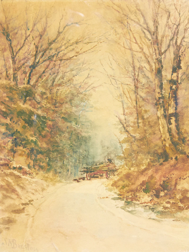 Sarah Barstow, Work Road in Autumn 