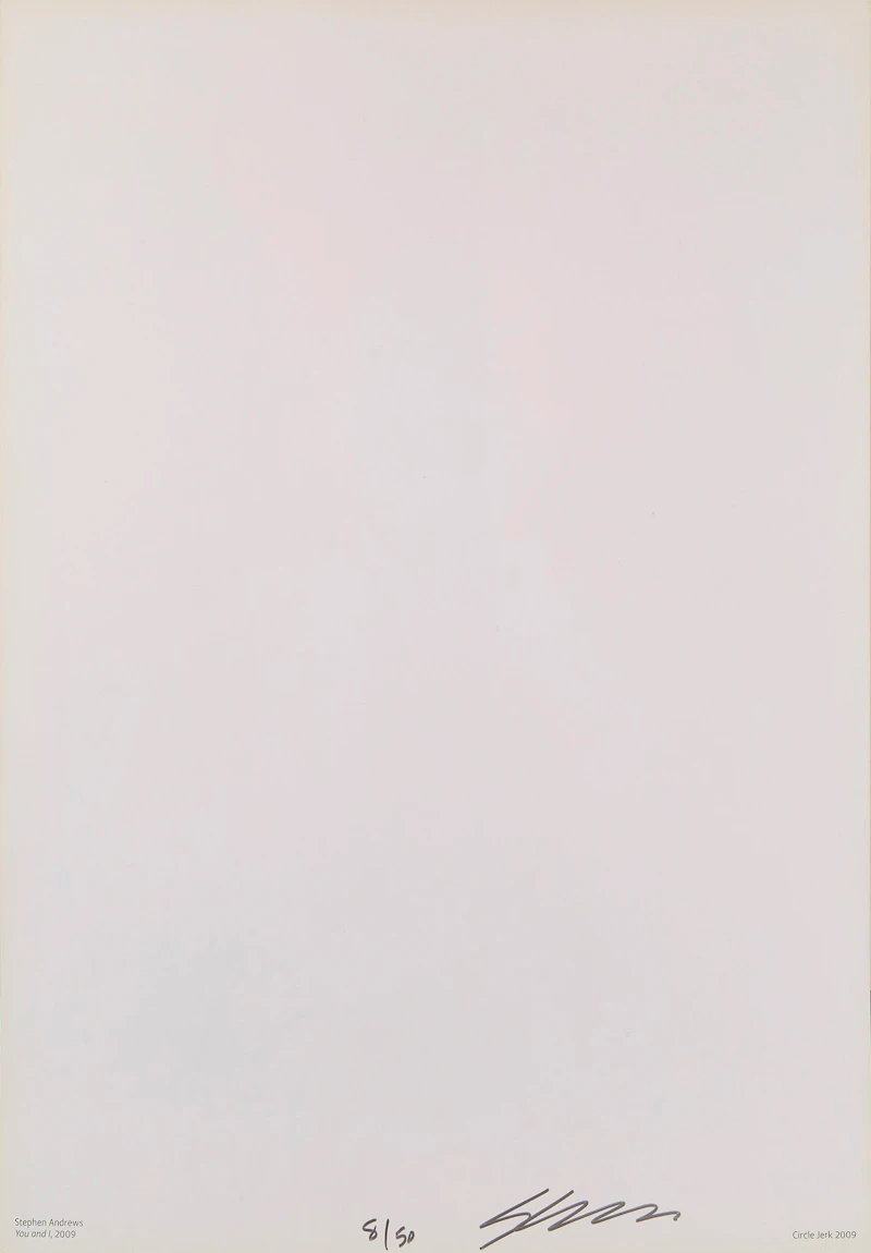 David Altmejd Stephen Andrews Chris Curreri Andy Fabo Brendan Fernandes David Grenier John Greyson Luis Jacob Peter Kingstone Bruce Labruce Micah Lexier John McLachlin Will Munro Ed Pien Daryl Vocat, Circle Jerk (2009 Portfolio), fifteen photo offset lithographs, 2009 - view 13