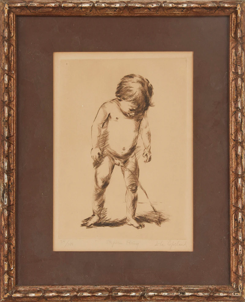 Lila Copeland, Yvonne and Nono; Stephen Peeing, two prints - view 4