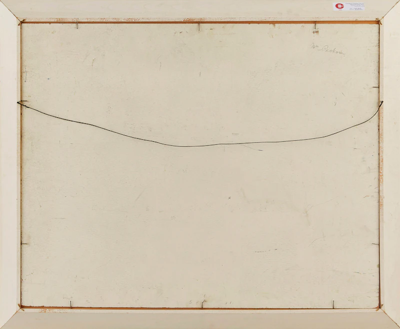 William John Hopkinson, Winter Landscape, oil on board - view 3