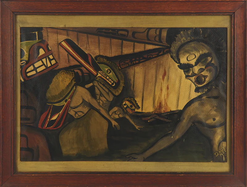 David Neel, Untitled, mixed media - view 2