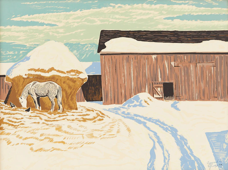 Winter Morning by Thoreau MacDonald