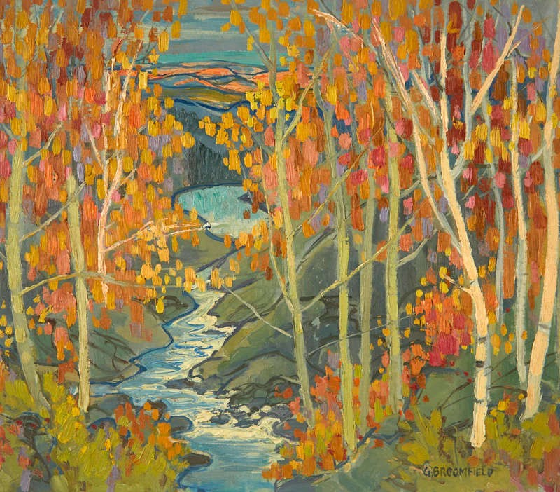 Adolphus George Broomfield, On the Dorset Road, Algonquin Park (from the Bridge)