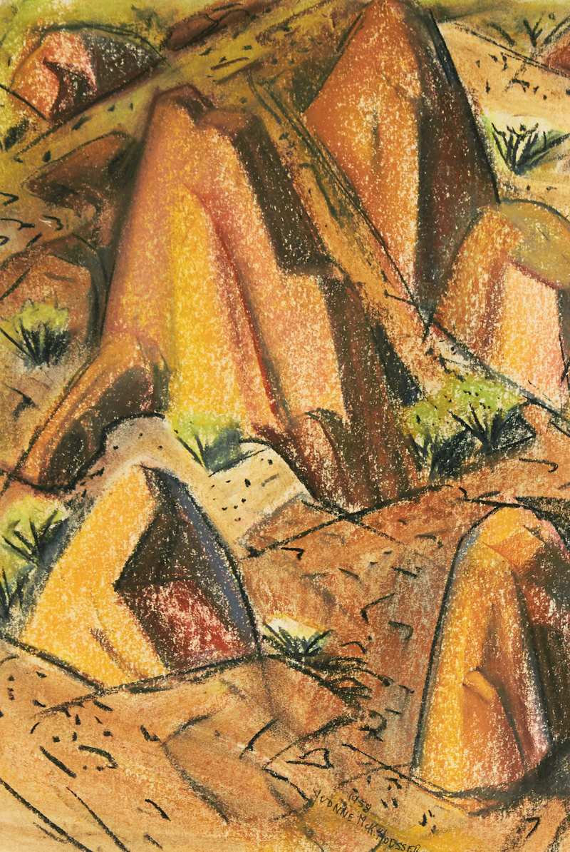 Rock Forms by Yvonne McKague Housser