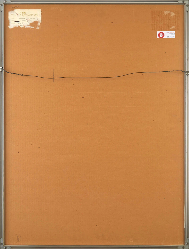 Ronald William Bolt, Winter Apples, colour serigraph, 1980 - view 3