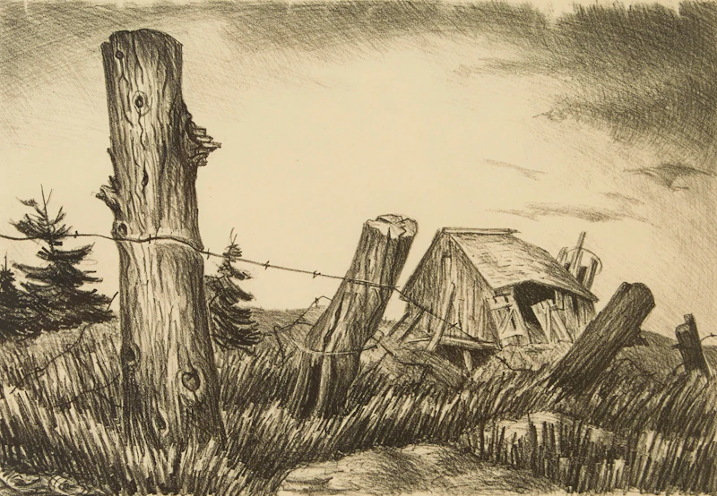 Frederick Hagan, Deserted Farm