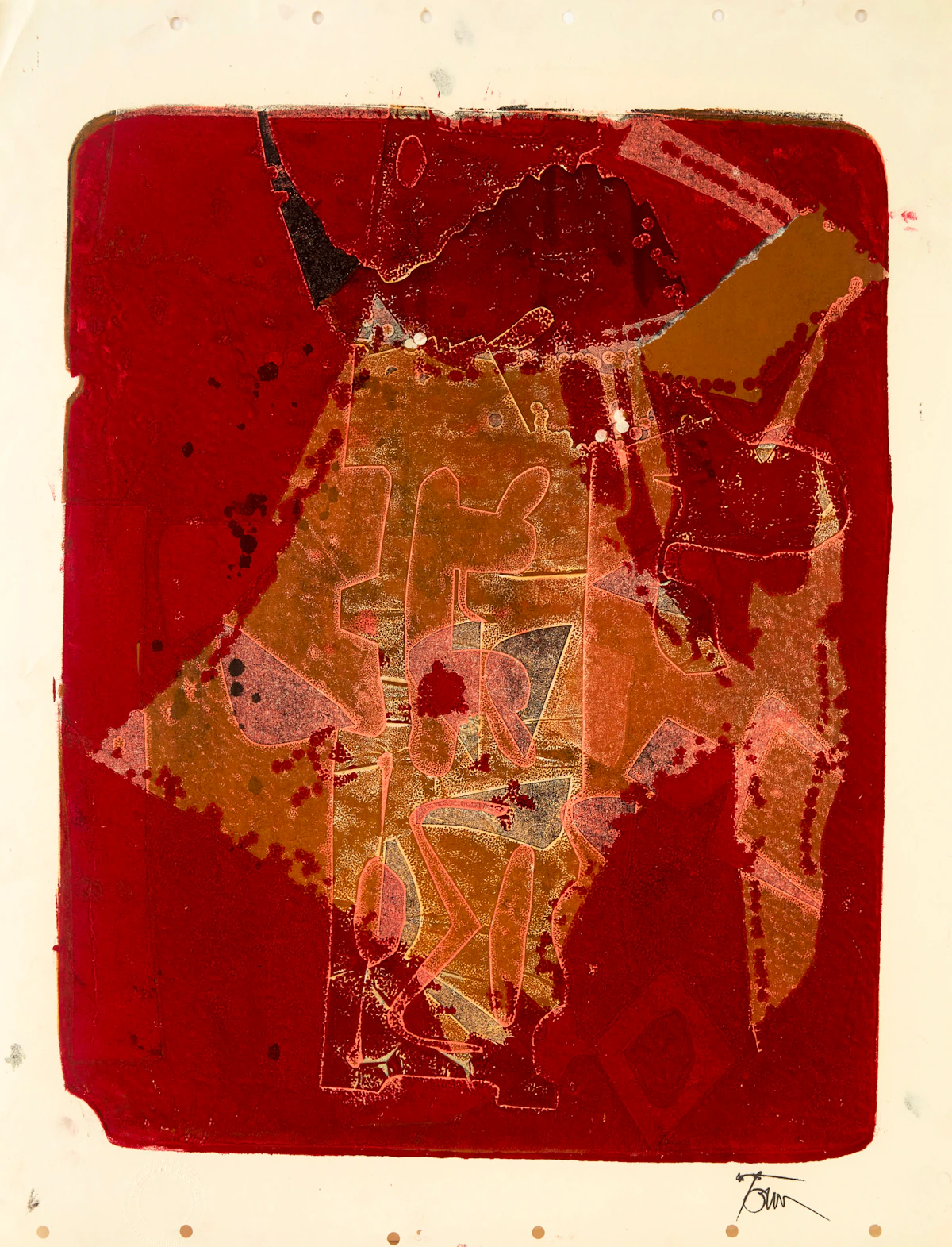 Harold Barling Town, Untitled, single autographic print
