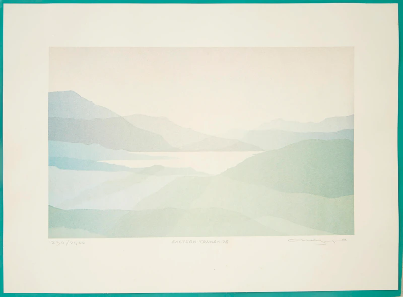 Peter and Traudl Markgraf, Eastern Townships; West Coast, pair of photolithographs - view 6