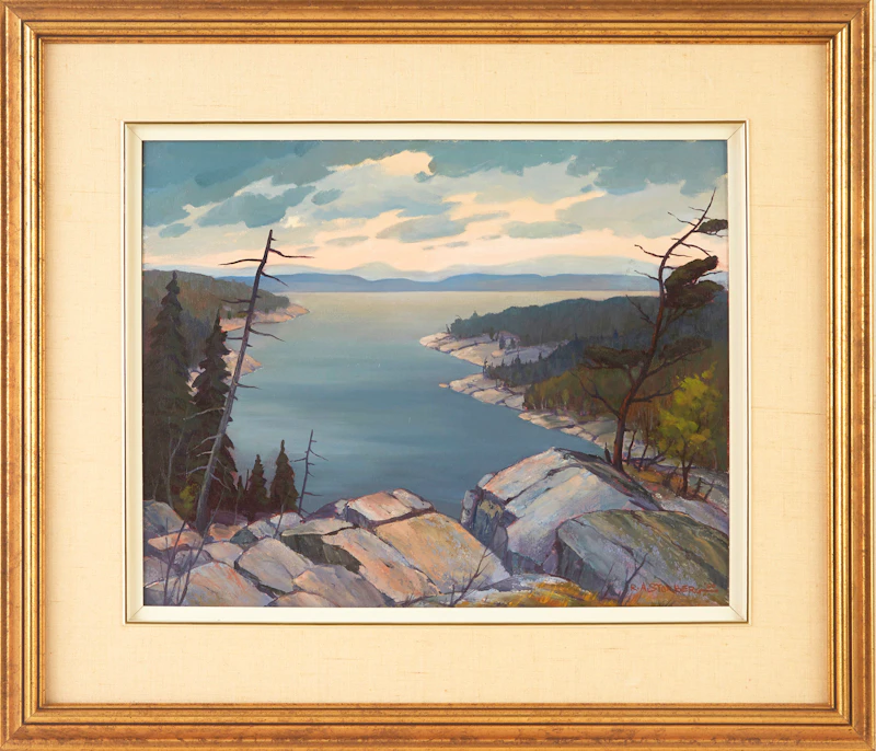 View from the Hilltop, Georgian Bay by Ray Storberg