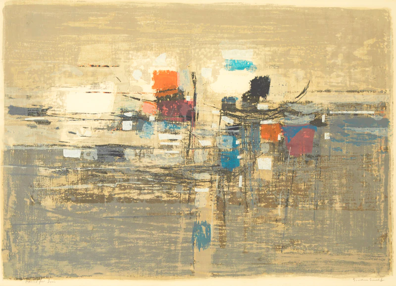 Gordon Appelbe Smith, Untitled, colour silkscreen - view 2