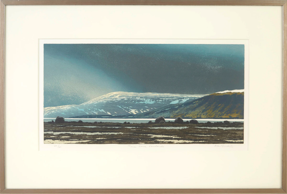 Allen Smutylo, True Love Lowlands, etching