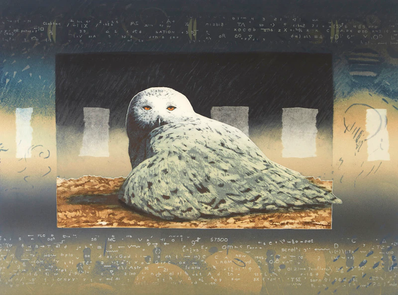 Allen Smutylo, Air Traffic, etching - view 2