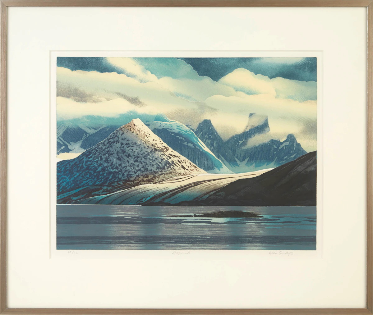 Allen Smutylo, Asgard, etching, 1992