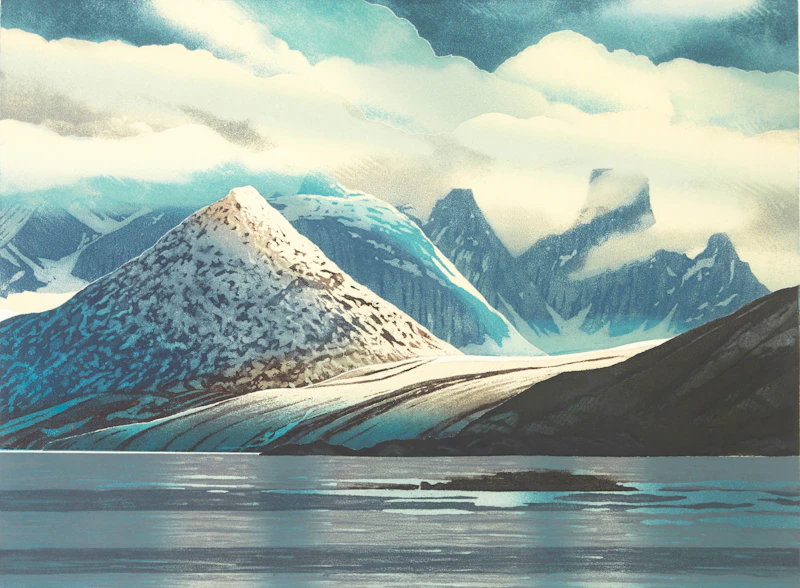 Allen Smutylo, Asgard, etching, 1992 - view 2