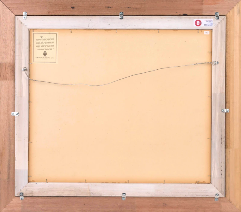 Unknown Artist, Ice Cutting, sampson-matthews silkscreen, circa 1947-1953 - view 3
