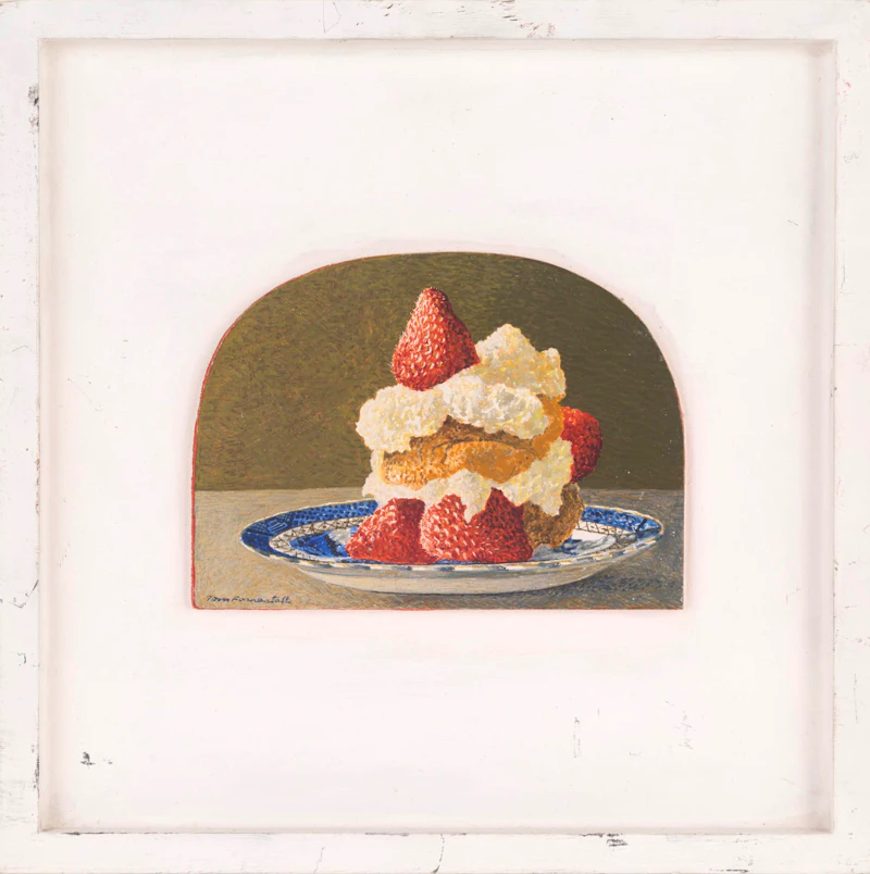 Strawberry Shortcake; Flowers Under a Skylight by Thomas de Vany Forrestall