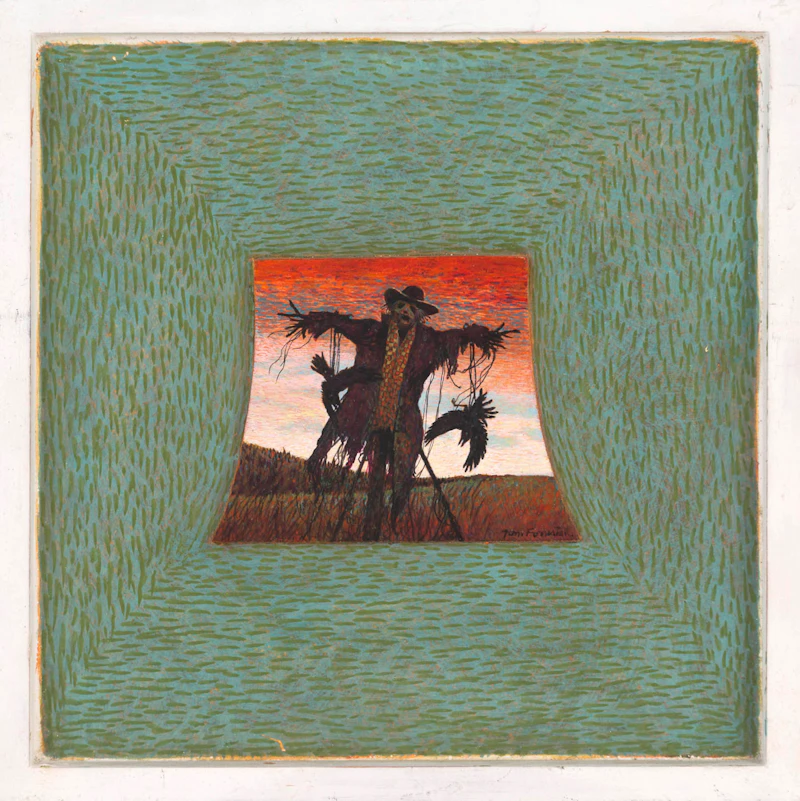 “The Field Watchman”; “Woodpile and Crows”; Bird Carcass  by Thomas de Vany Forrestall