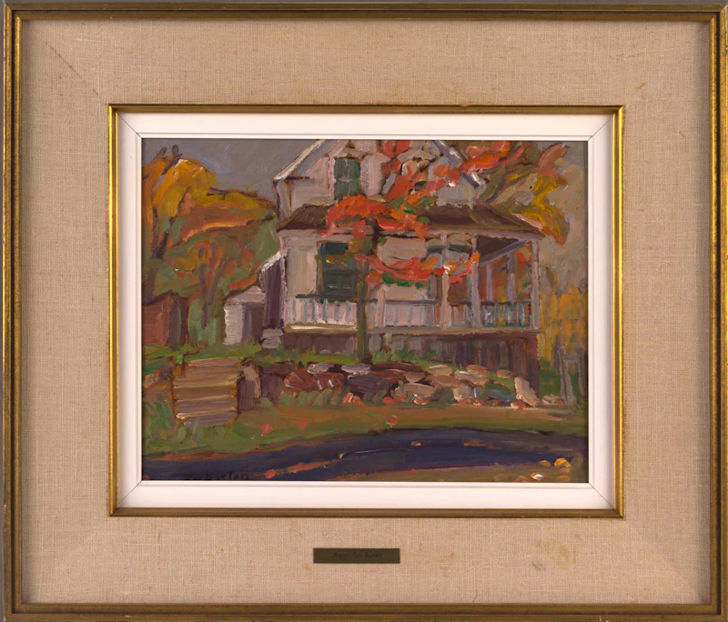 White House - Clayton, Ontario by Ralph Wallace Burton