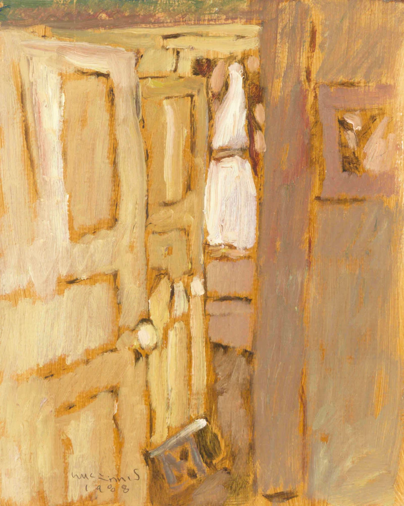 Robert Francis Michael McInnis, Early Morning, oil on card, 1988 - view 2