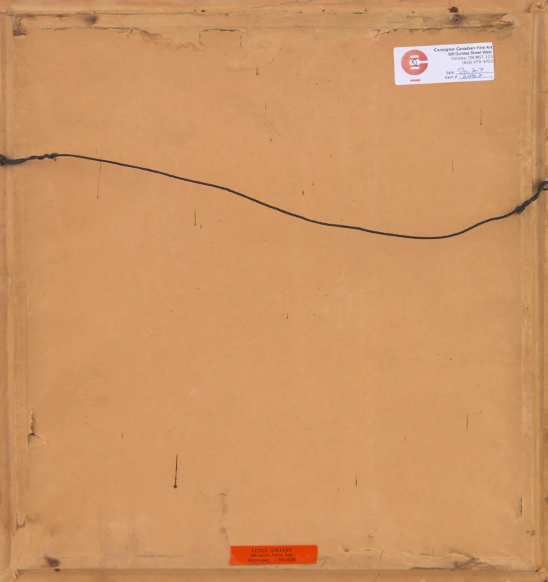 Jackson Beardy, Design for Cree-Red River Indian Dollar, acrylic on paper, 1978 - view 3