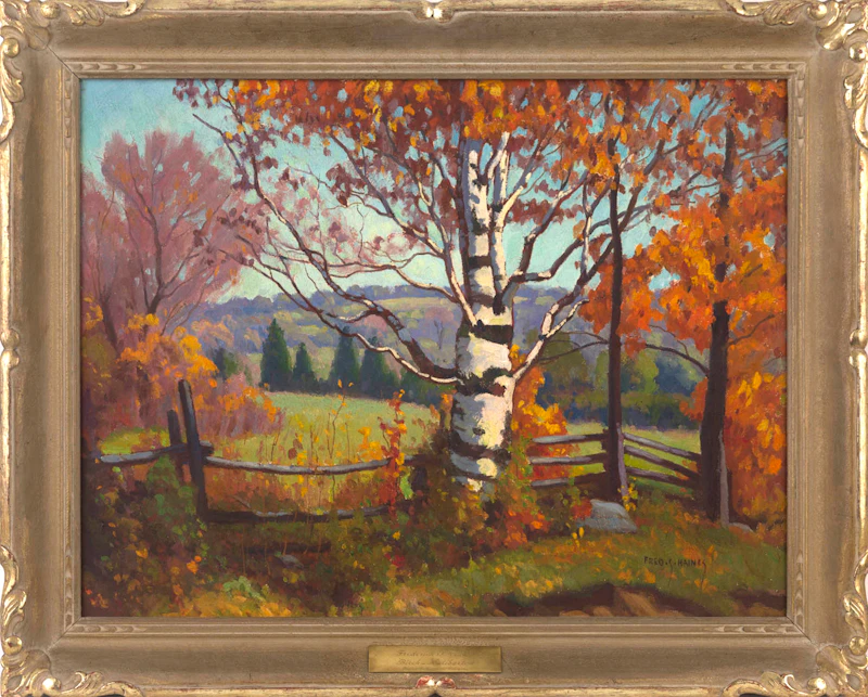 Frederick Stanley Haines, Birch Haliburton, Between Haliburton and Wilberforce