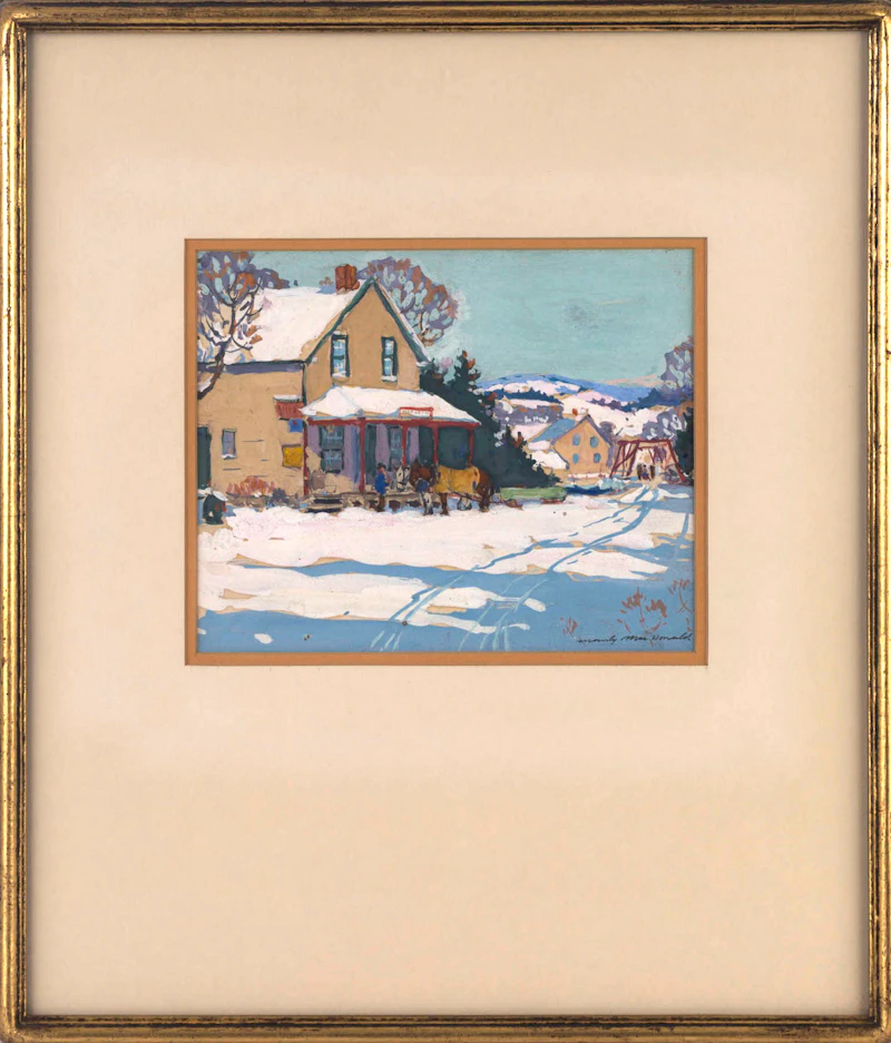 Post Office by Manly Edward MacDonald