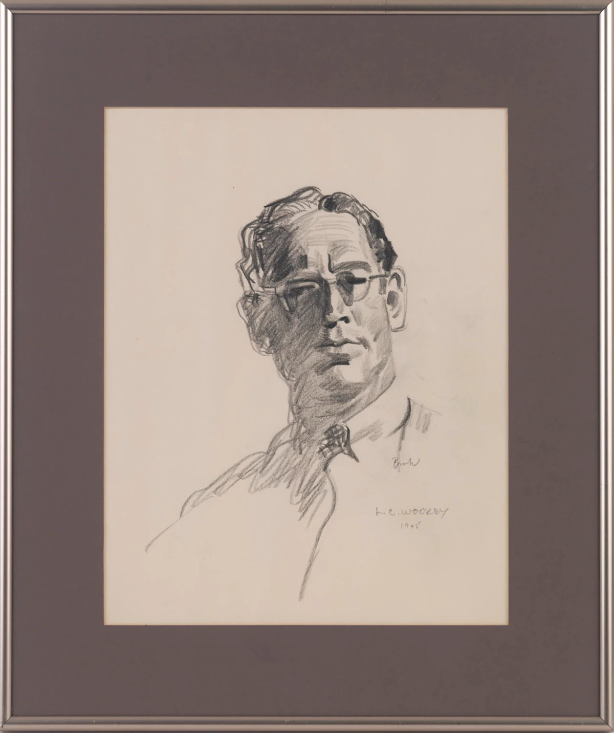 Jack Hamilton Bush, L.C. Wookey, Haliburton; L.C. Wookey, pair of graphite drawings