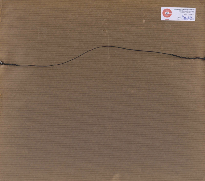 Jack Hamilton Bush, L.C. Wookey, Haliburton; L.C. Wookey, pair of graphite drawings - view 5