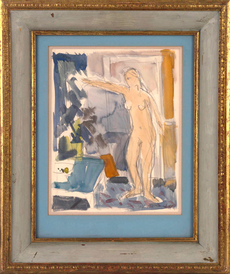Nude in Interior by René Marcil