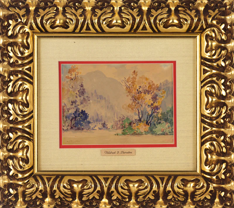 Mildred Valley Thornton, Two mountainscapes