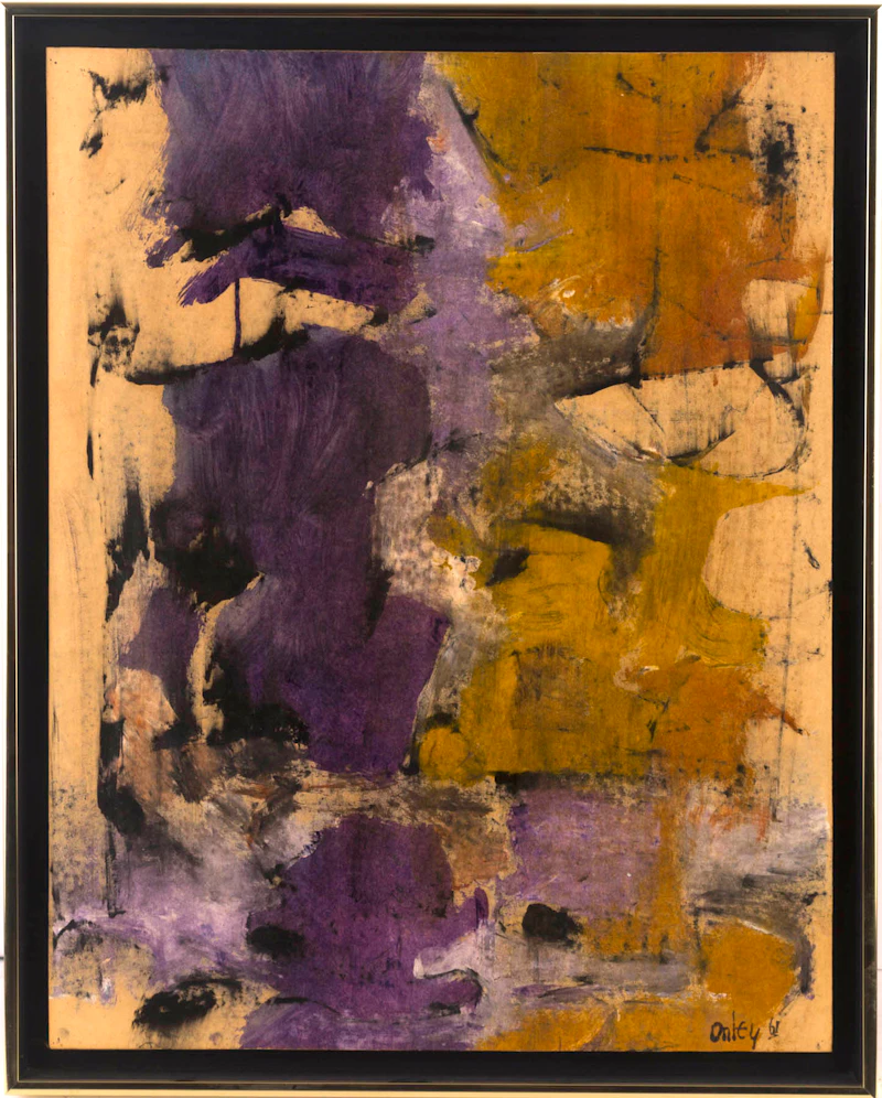 Toni Onley, Abstraction