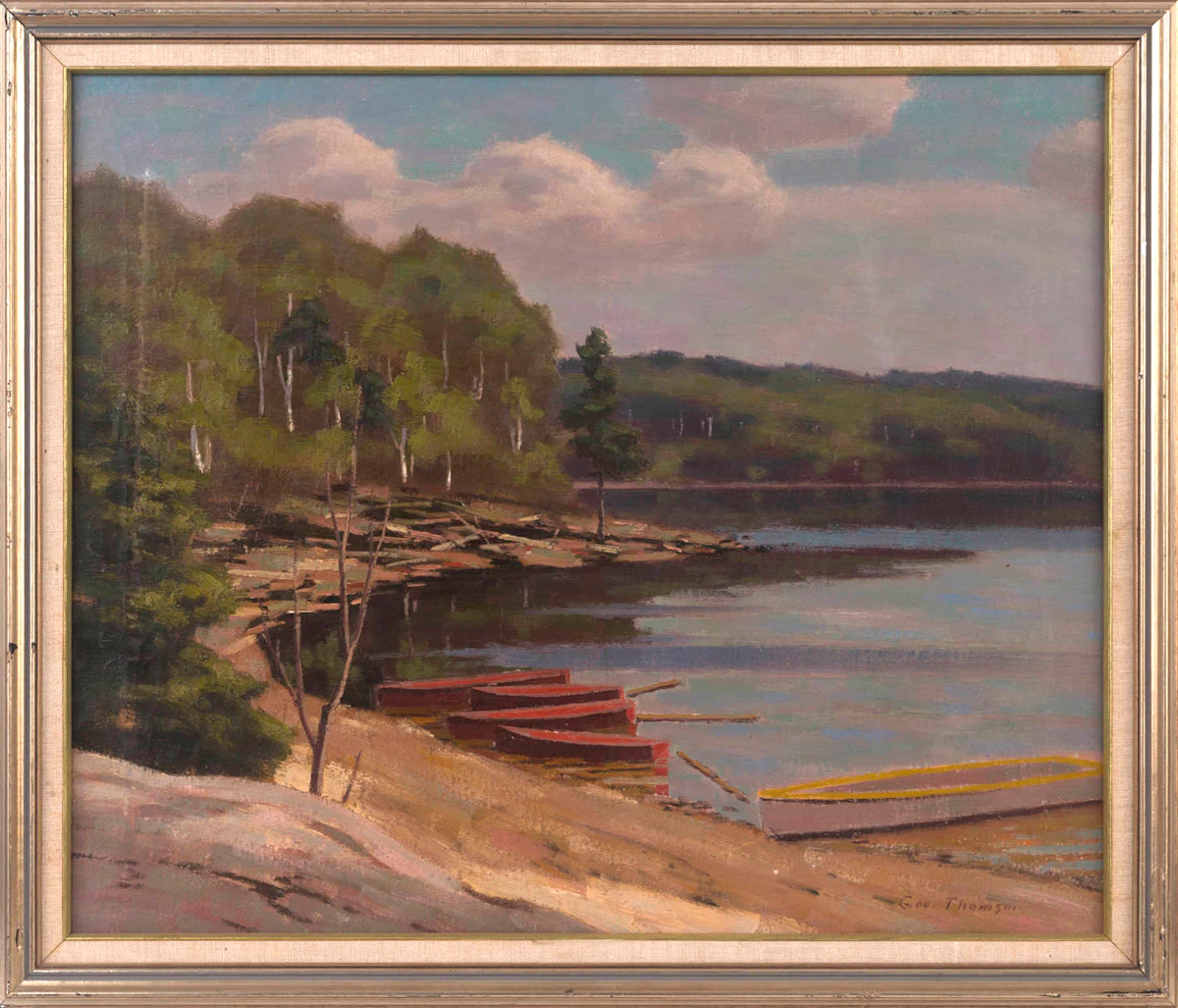 George Thomson, Hawk Lake, oil on canvas