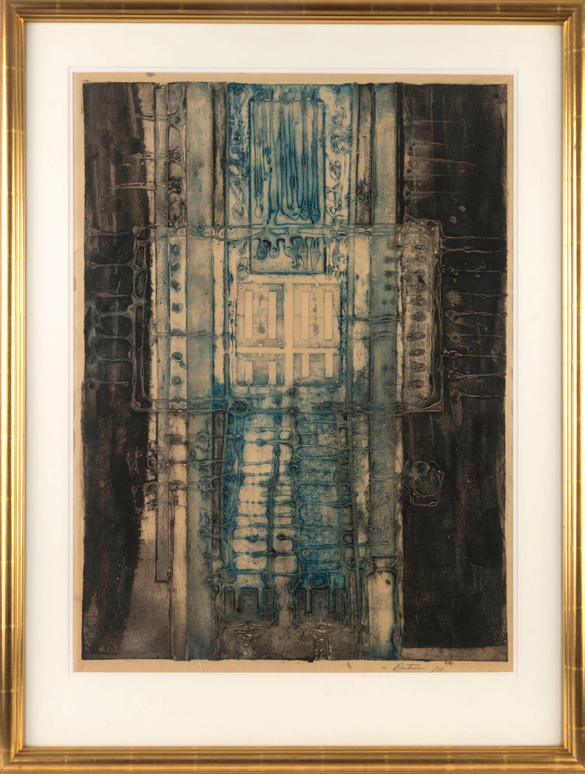 Edward John Bartram, Abstraction, etching
