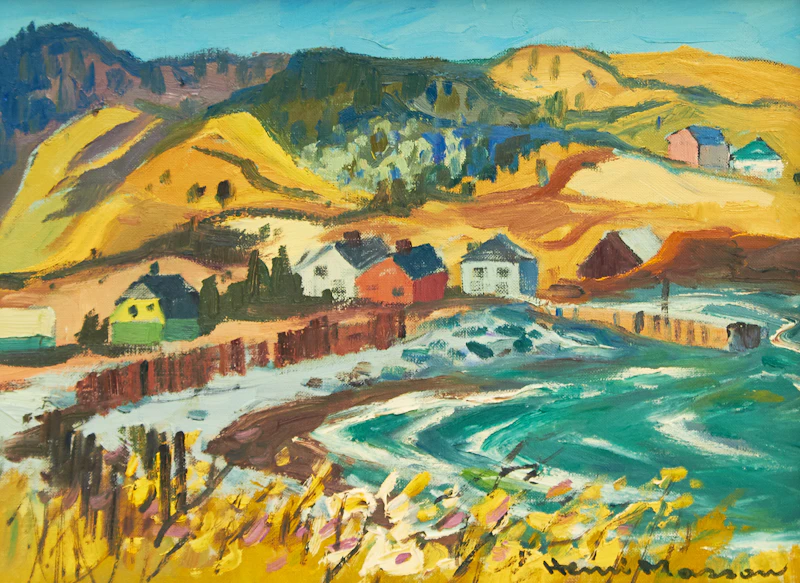 Anse au Griffon, Gaspésie by Henri Leopold Masson
