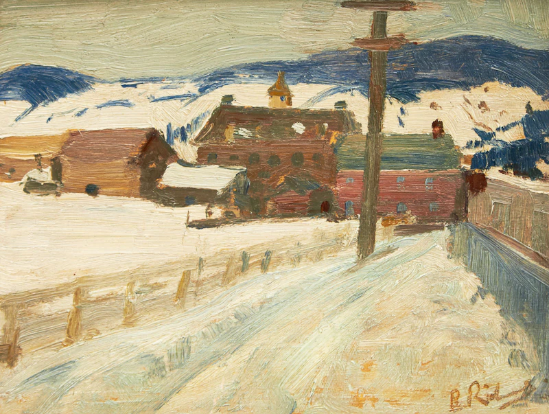 René Richard, Hiver à Baie St-Paul