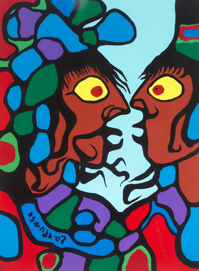 Norval Morrisseau, The Art of Norval Morrisseau: Collection of 5 Prints in Original Portfolio, 5 colour serigraphs, 1979 - view 2